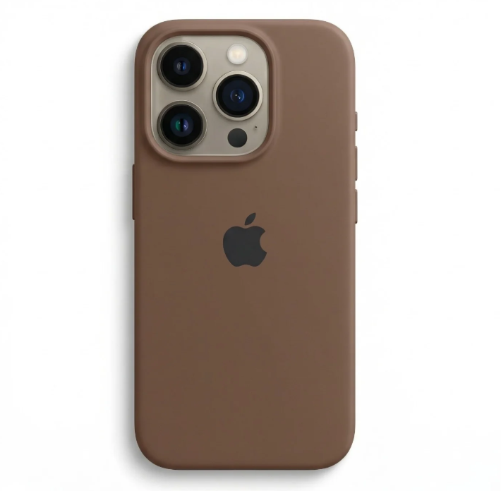 Brown Leather iPhone Case