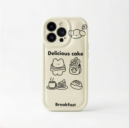 Minimalist Bakery Treats iPhone Cover