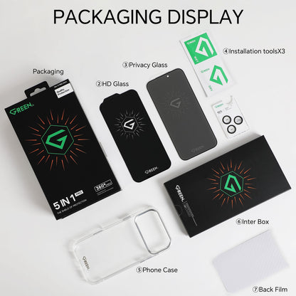 Green 5-Piece Package